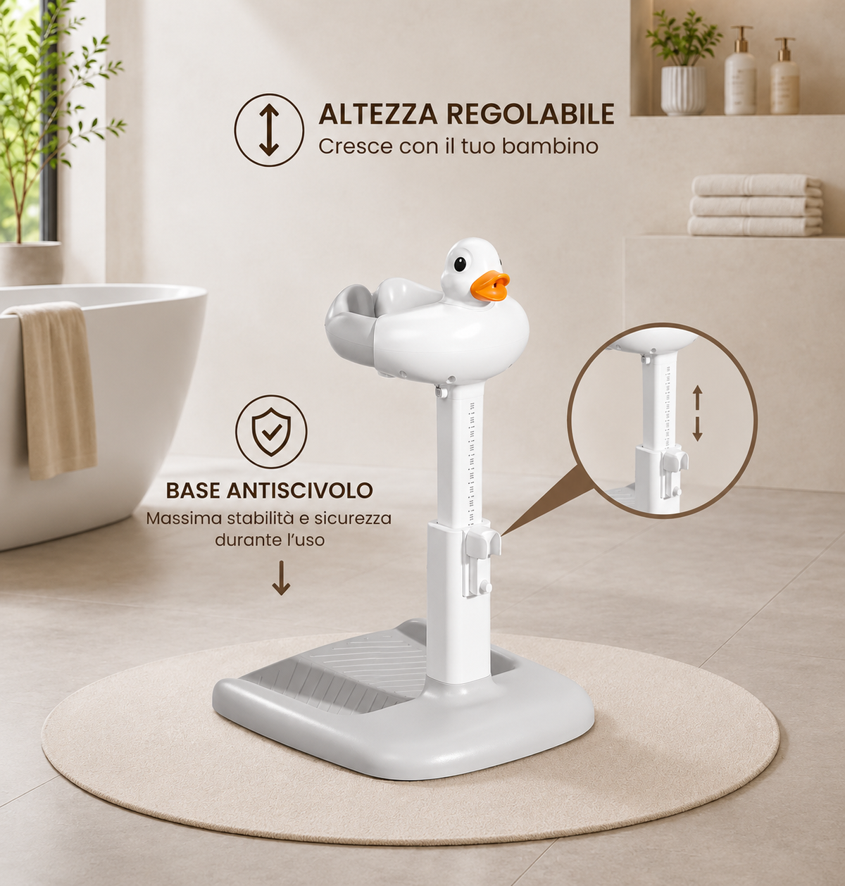 Restova™ Supporto Bagnetto + Sgabello in REGALO 🎁